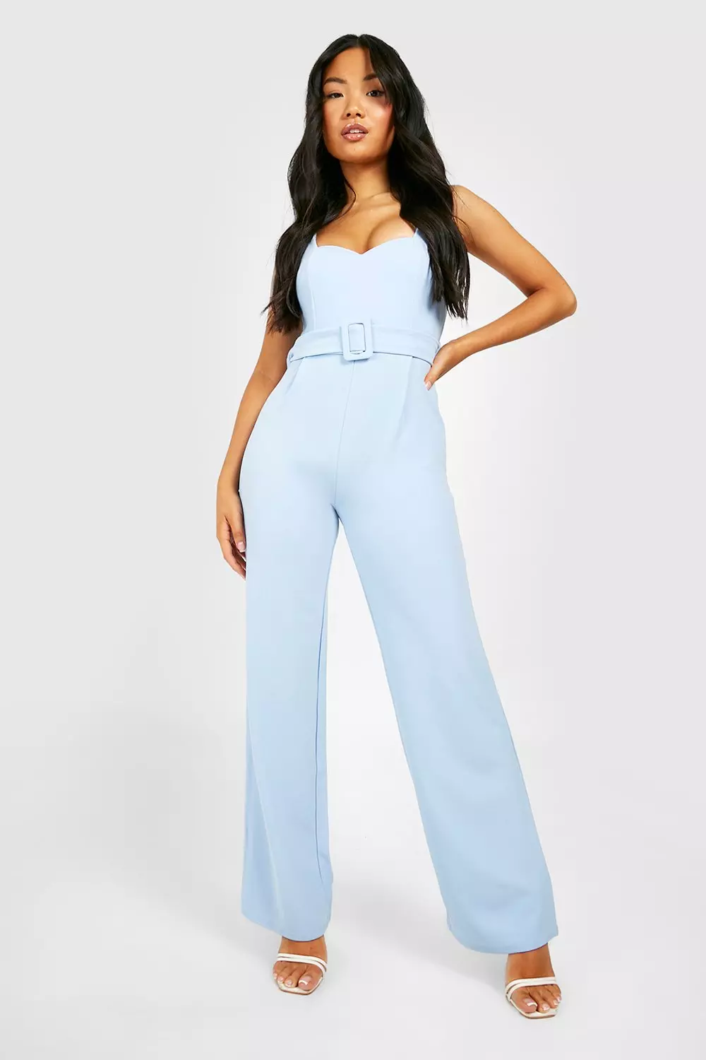 Cornflower 2024 blue jumpsuit